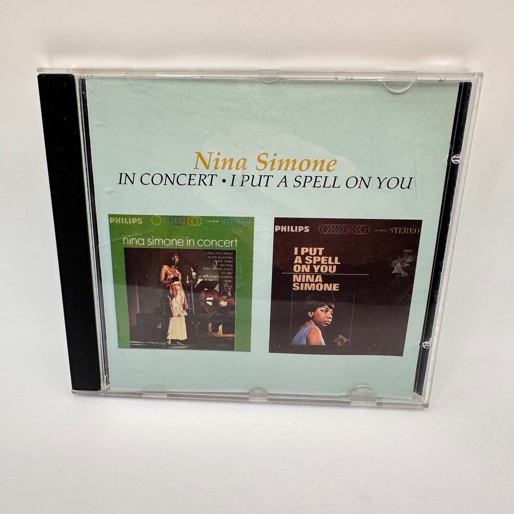 Nina Simone In Concert I Put A Spell On You CD 1990 Mercury 846543-2 Jazz Blues